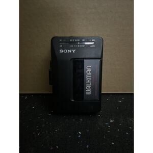 VTG Sony Walkman AM/FM Radio Cassette Player WM-F2015 UNTESTED